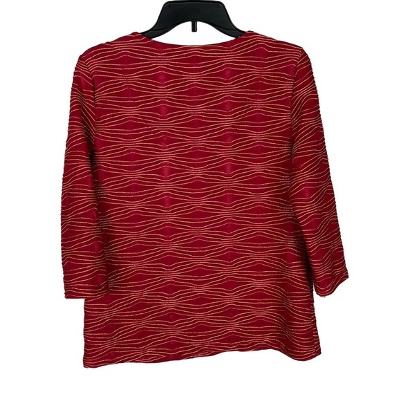 JM Collection Metal Keyhole Top New Red Amore Combo L - Picture 3 of 3